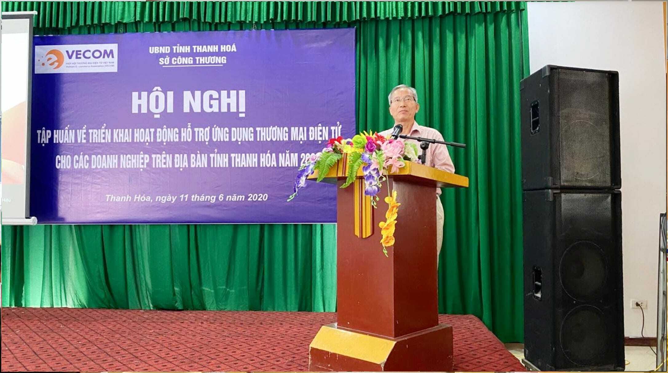 Chủ tịch Vecom phát biểu tại Thanh Hoá 11.6